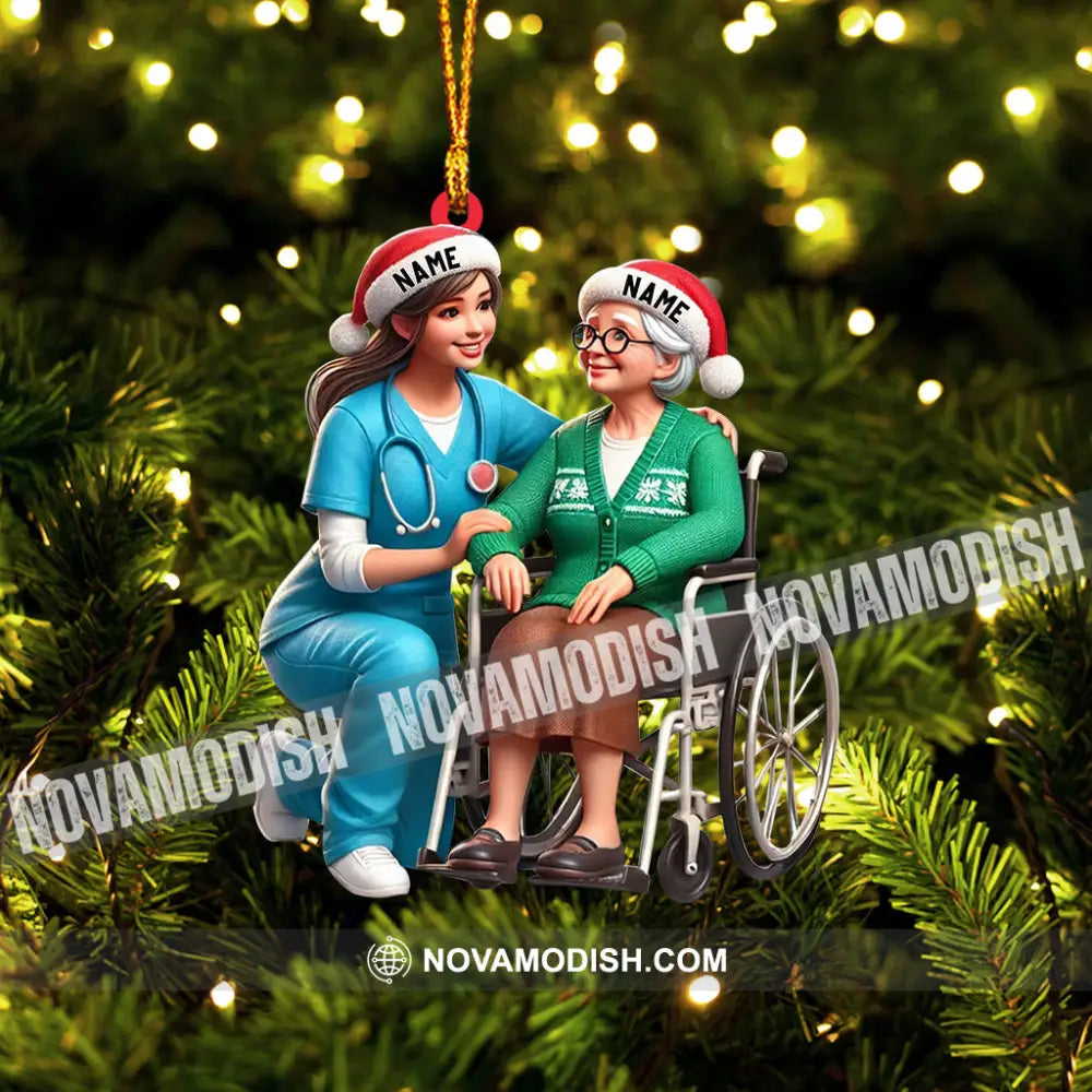 Caring Home Decor Christmas Ornament Personalized
