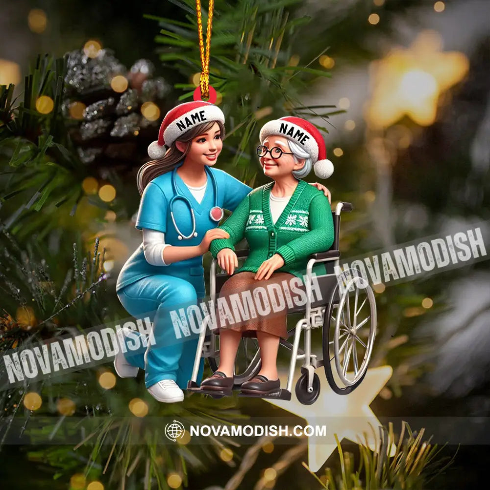 Caring Home Decor Christmas Ornament Personalized