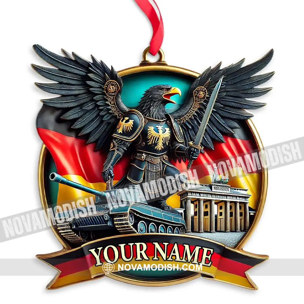 Custom Name Germany Ornament Christmas Gift For Lover