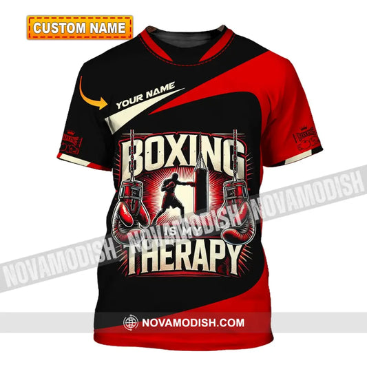 Man Shirt Custom Name Boxing T-Shirt For Club Gift Lovers T-Shirt
