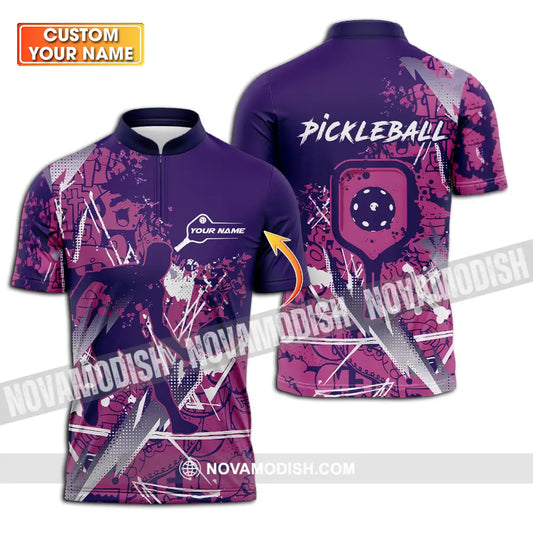 Man Shirt - Custom Name Pickleball Shirt T-shirt