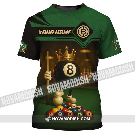 Men Shirt - Custom Kings Of Billiards Shirt T-Shirt / S T-shirt