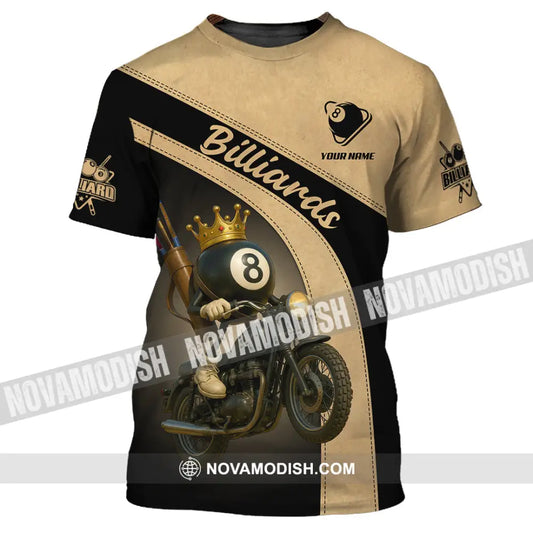 Men Shirt - Custom Kings Of Billiards Shirt T-Shirt / S T-shirt