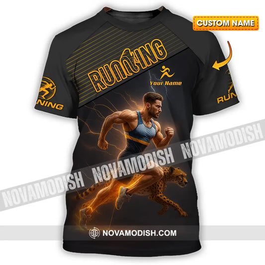 Men Shirt - Custom Man Running Shirt T-shirt