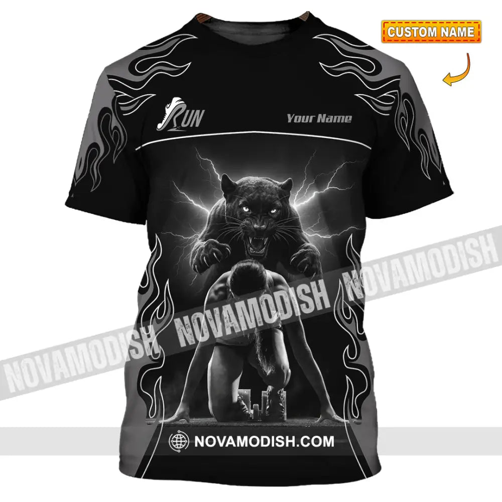 Men Shirt - Custom Ready To Run Love Running Shirt T-shirt