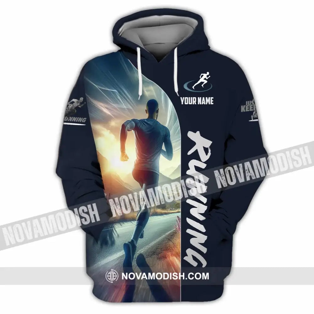 Men Shirt - Custom Running Lover Shirt Hoodie / S T-shirt