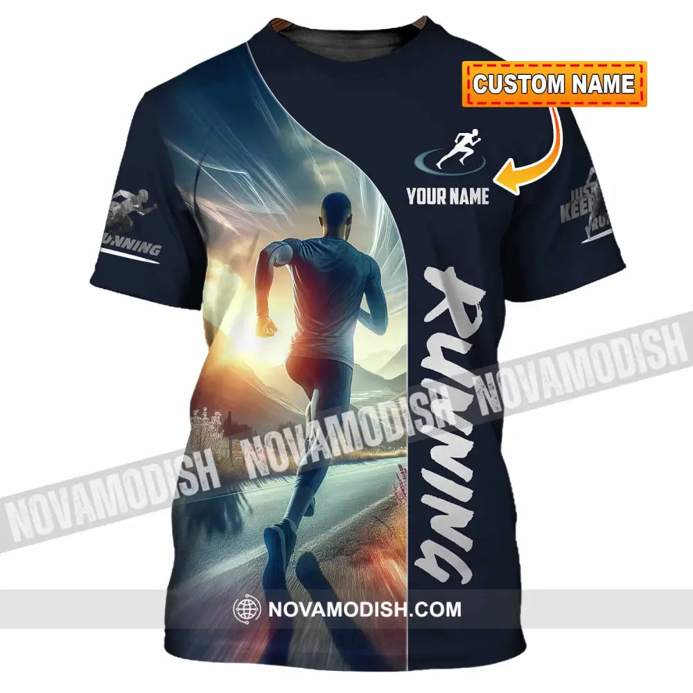 Men Shirt - Custom Running Lover Shirt T-shirt