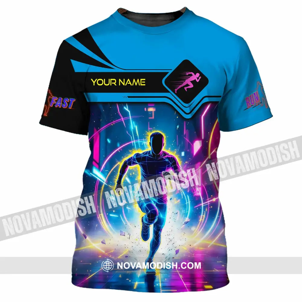 Men Shirt - Custom Running Shirt T-Shirt / S T-shirt