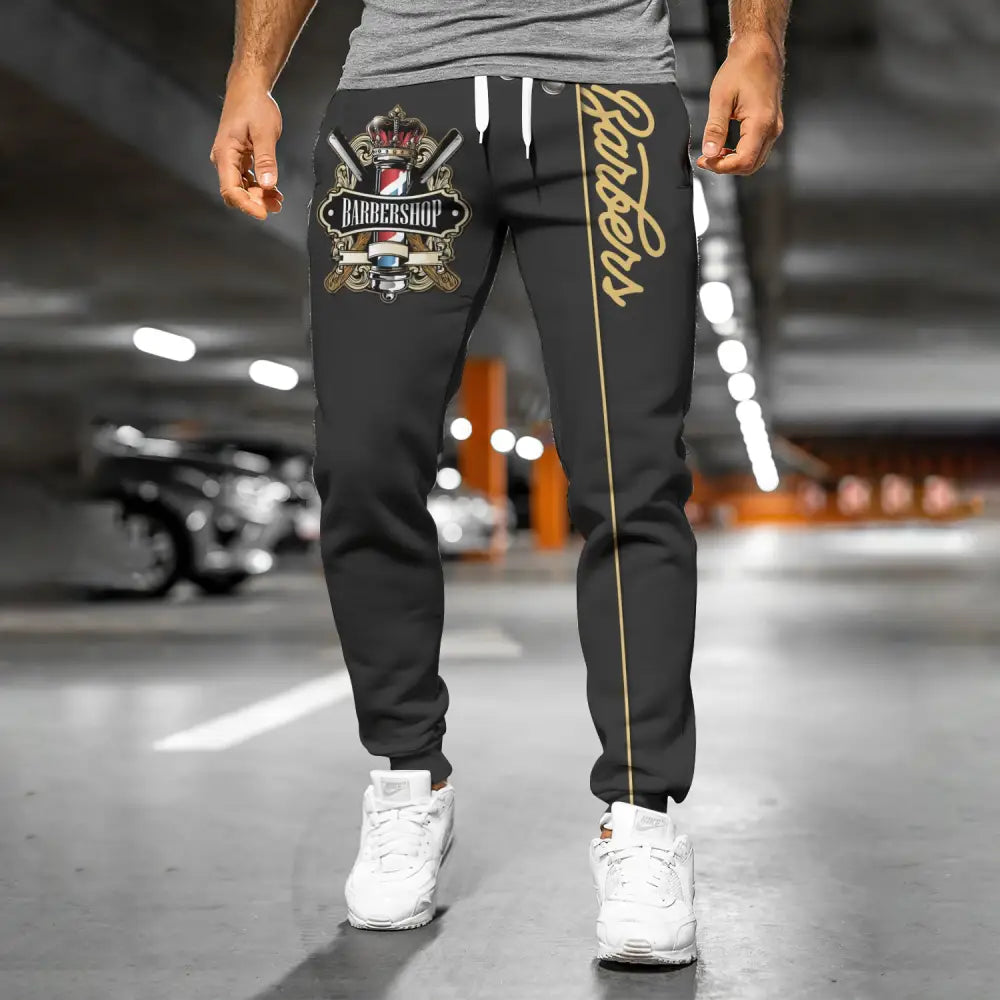 Unisex Clothing Barber Jogger Sportwear Pant For Men And Women Pants
