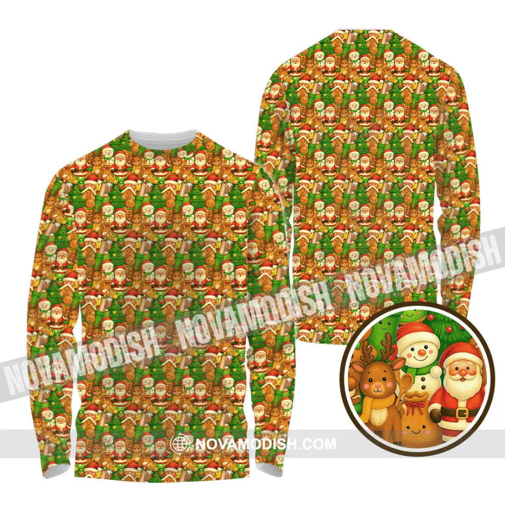 Unisex Shirt - Baker Christmas Shirt Long Sleeve Shirt / S T-shirt