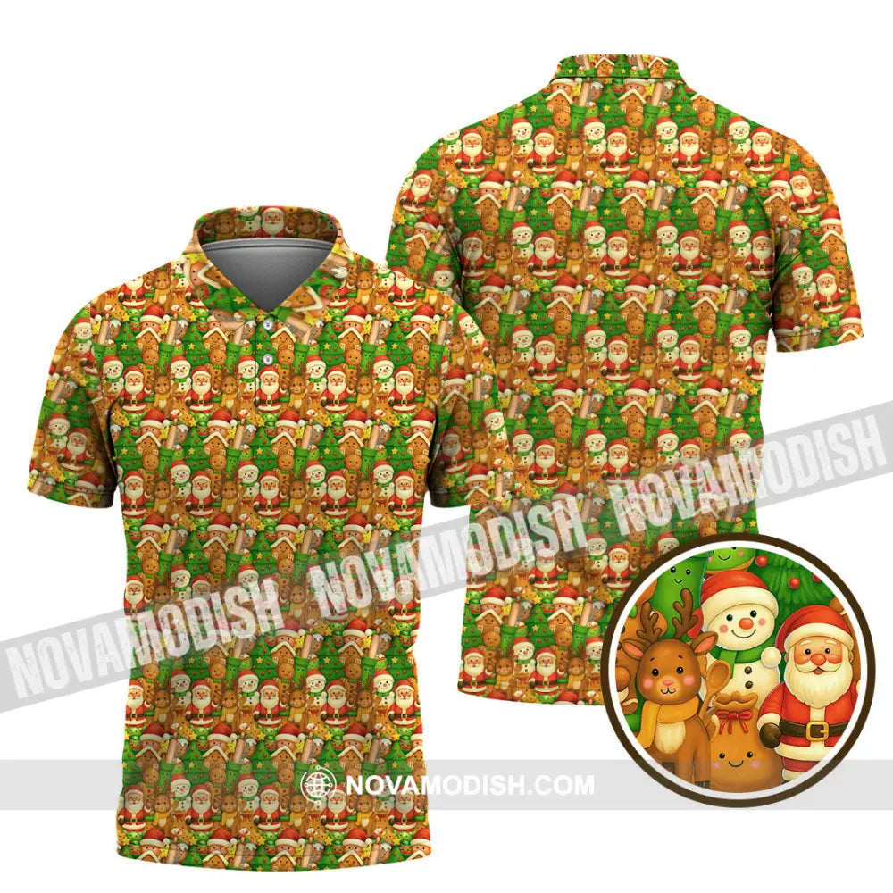 Unisex Shirt - Baker Christmas Shirt Polo Shirt / S T-shirt