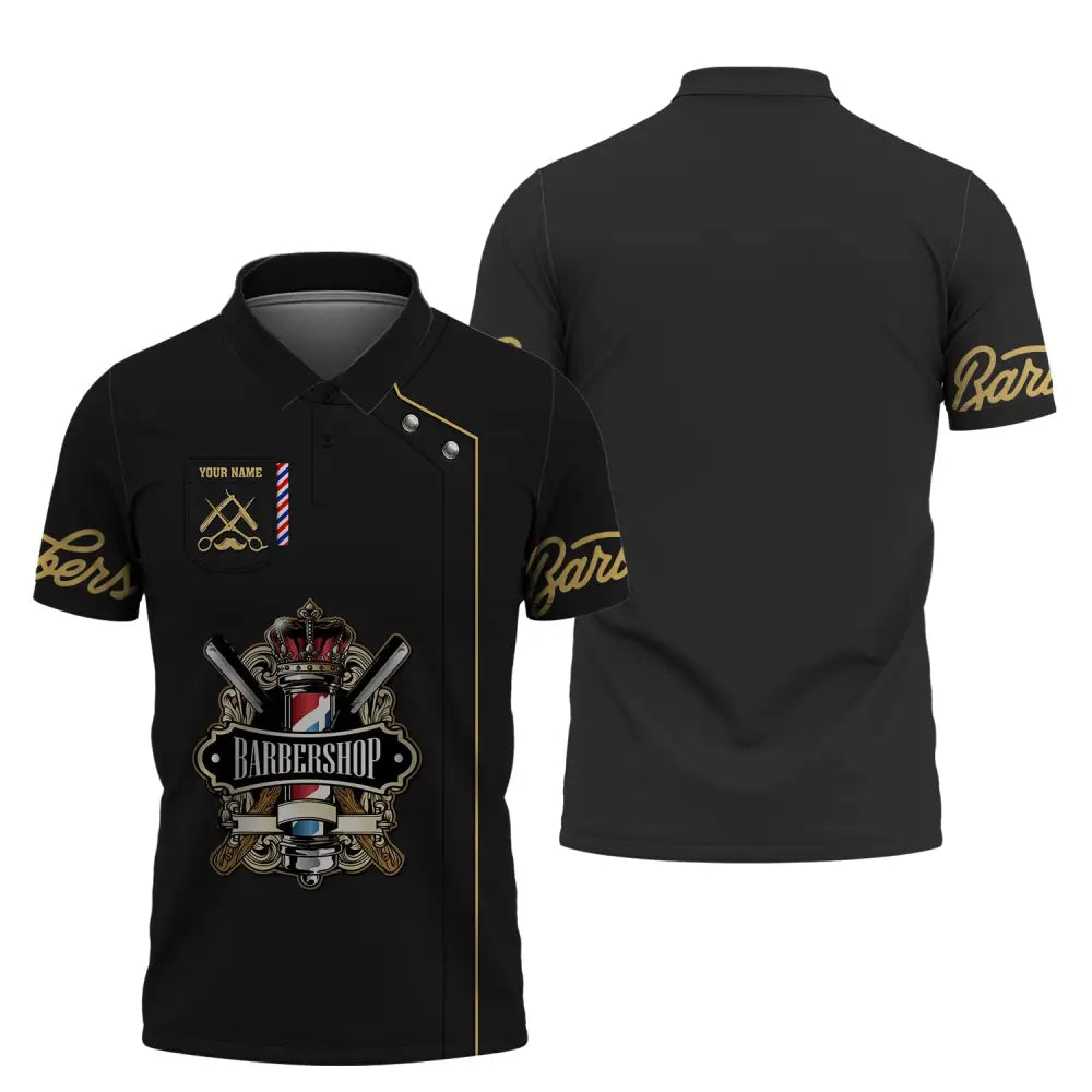 Unisex Shirt Barber For Hairstylists Polo / S T-Shirt