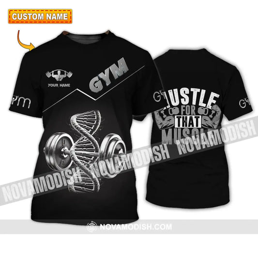 Unisex Shirt - Custom ADN Gym Lover Shirt T-shirt