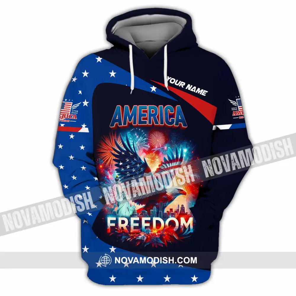 Unisex Shirt - Custom America Shirt Hoodie / S T-shirt