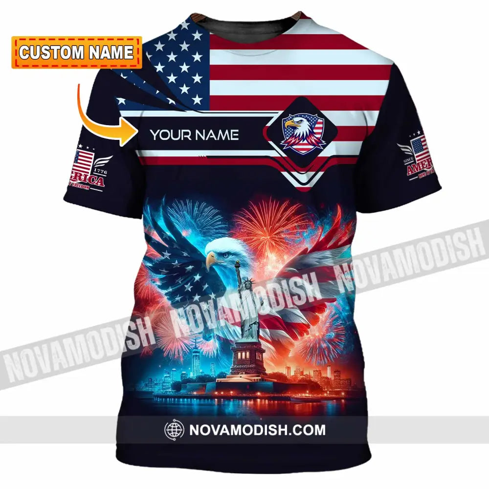 Unisex Shirt - Custom America Shirt T-shirt