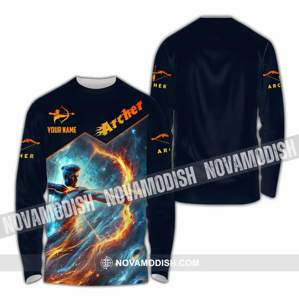 Unisex Shirt - Custom Archer Sport Shirt Long Sleeve Shirt / S T-shirt