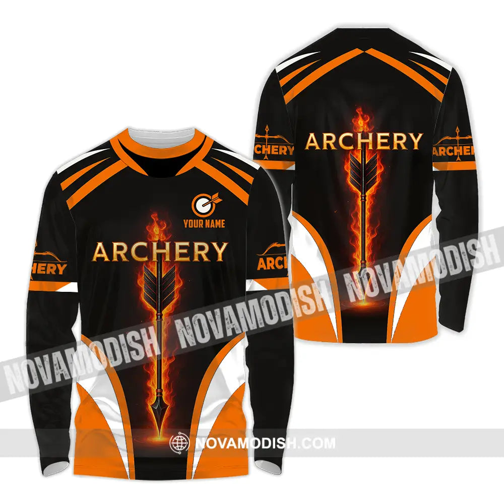 Unisex Shirt - Custom Archery Shirt Long Sleeve Shirt / S T-shirt