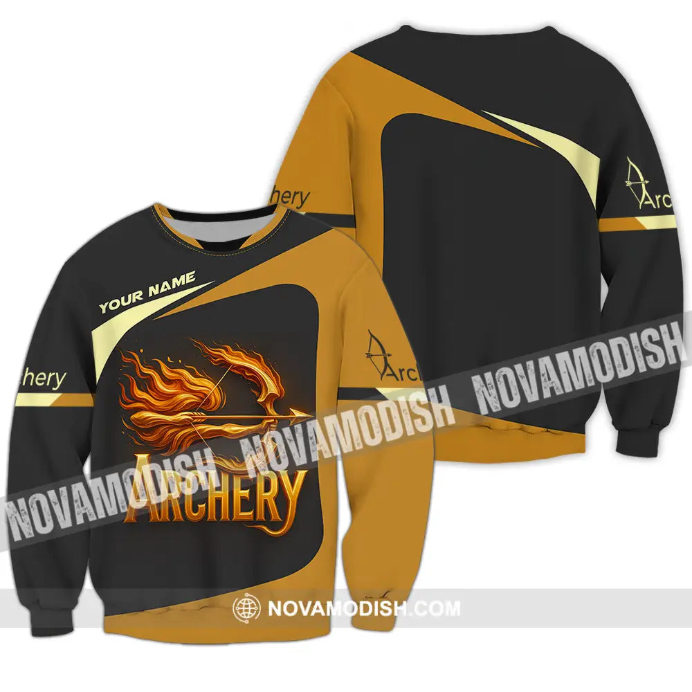 Unisex Shirt - Custom Archery Shirt Long Sleeve / S T-shirt