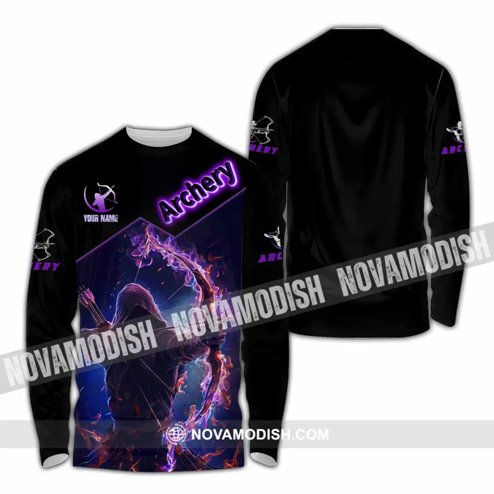 Unisex Shirt - Custom Archery Shirt Long Sleeve Shirt / S T-shirt