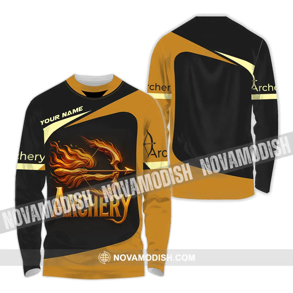 Unisex Shirt - Custom Archery Shirt Long Sleeve Shirt / S T-shirt