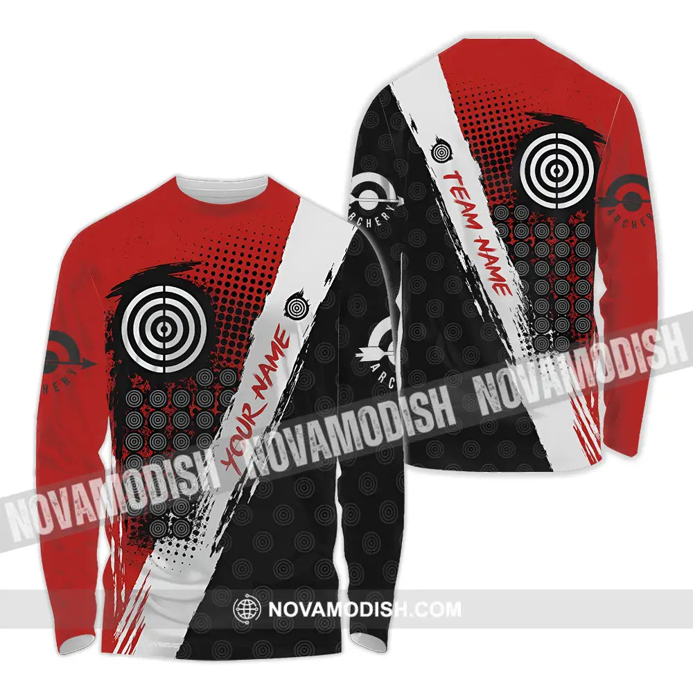Unisex Shirt - Custom Archery Shirt Long Sleeve Shirt / S T-shirt