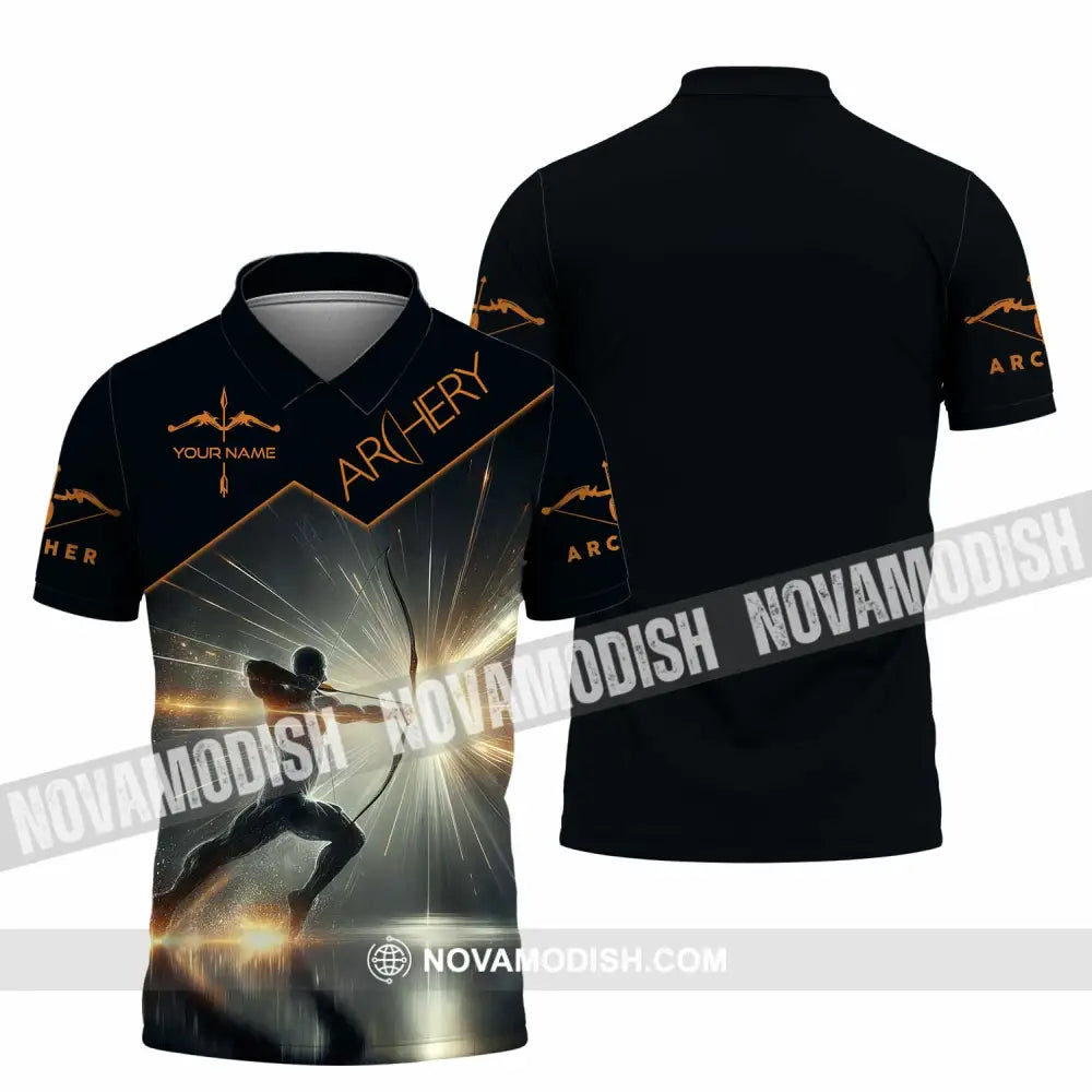 Unisex Shirt - Custom Archery Sport Shirt Polo Shirt / S T-shirt