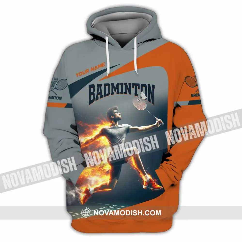 Unisex Shirt - Custom Badminton Shirt Hoodie / S T-shirt