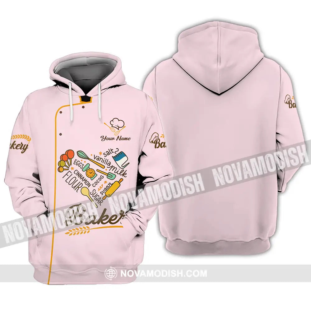 Unisex Shirt - Custom Baker Shirt Hoodie / S T-shirt