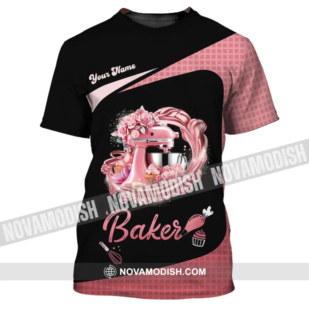 Unisex Shirt - Custom Baker Love Baking Shirt T-Shirt / S T-shirt