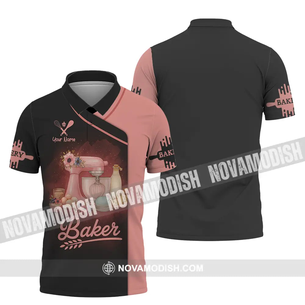 Unisex Shirt - Custom Baker Lover Shirt Polo Shirt / S T-shirt