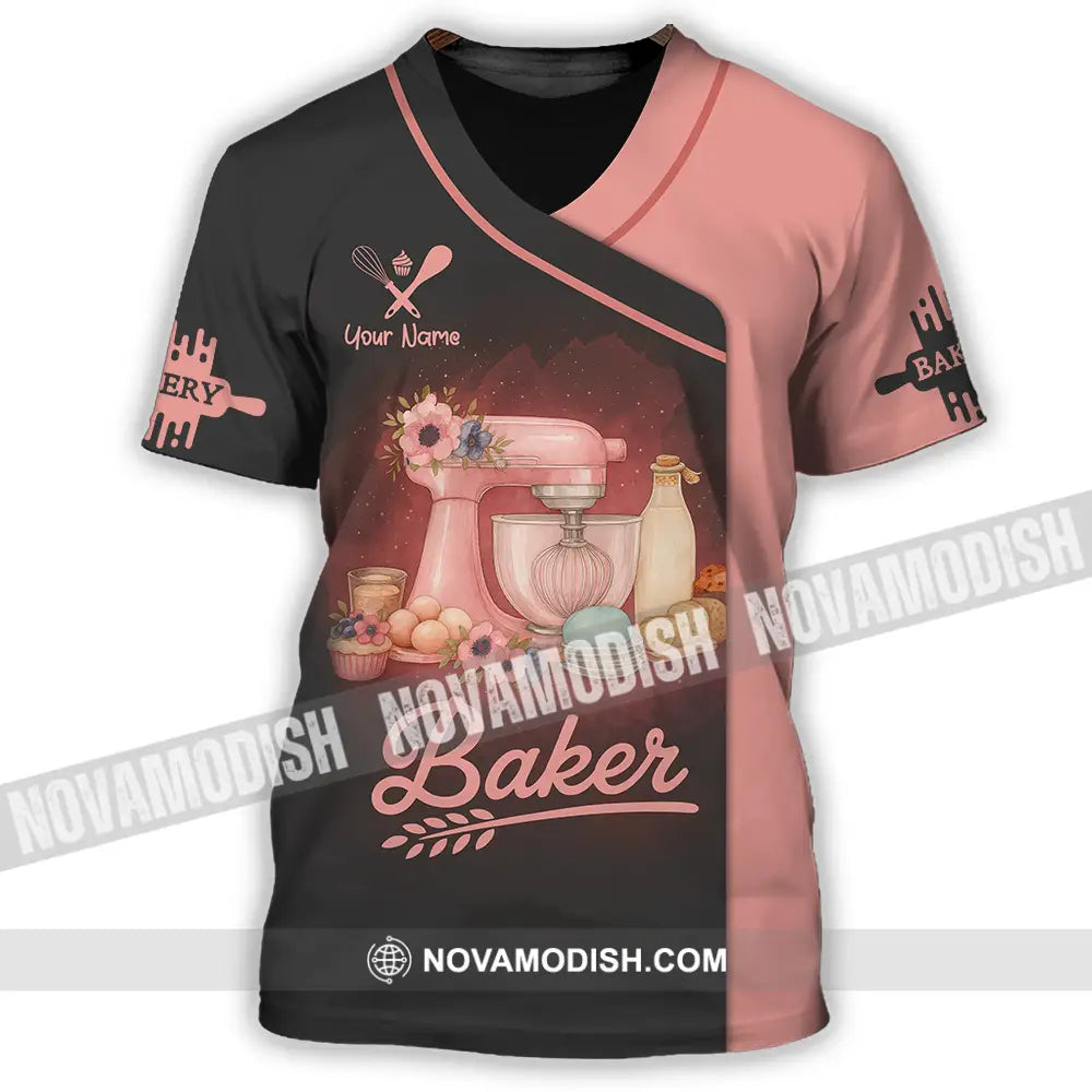 Unisex Shirt - Custom Baker Lover Shirt T-Shirt / S T-shirt
