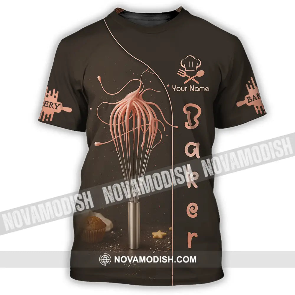 Unisex Shirt - Custom Baker Lover Shirt T-Shirt / S T-shirt