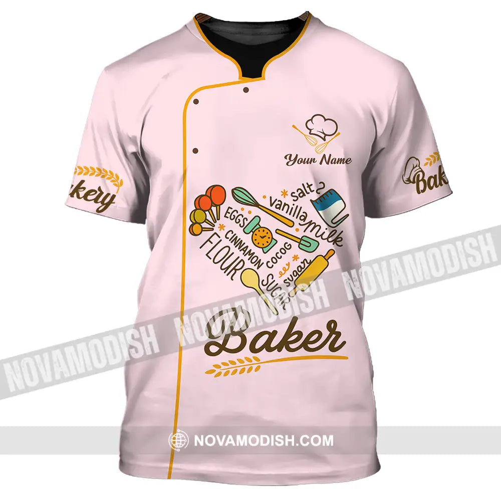 Unisex Shirt - Custom Baker Shirt T-Shirt / S T-shirt