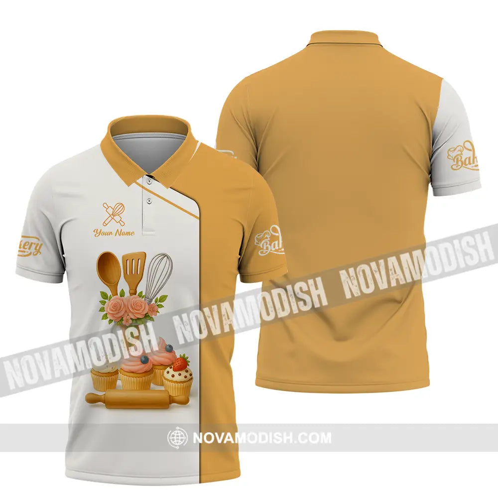 Unisex Shirt - Custom Bakery Shirt Polo Shirt / S T-shirt