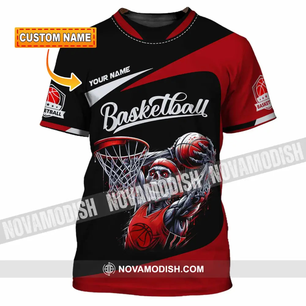 Unisex Shirt - Custom Basketball Sport Shirt T-shirt