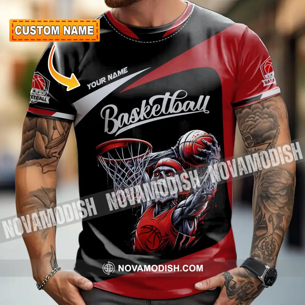 Unisex Shirt - Custom Basketball Sport Shirt T-shirt