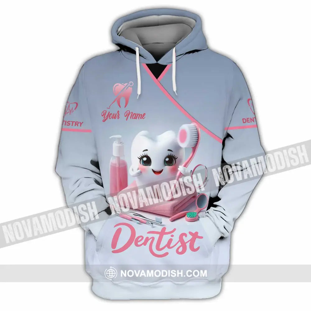 Unisex Shirt - Custom Beautiful Dentist Shirt Hoodie / S T-shirt