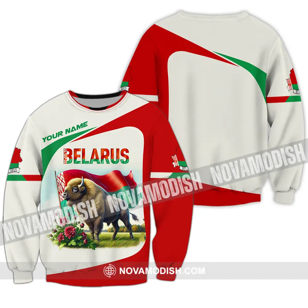 Unisex Shirt - Custom Belarus Shirt Long Sleeve / S T-shirt