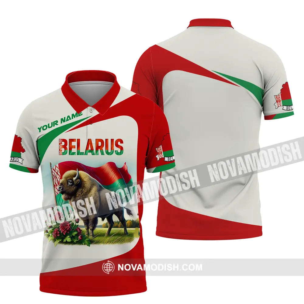 Unisex Shirt - Custom Belarus Shirt Polo Shirt / S T-shirt