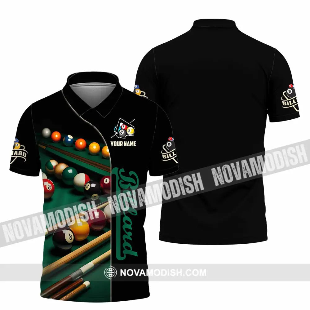 Unisex Shirt - Custom Billiard Lover Shirt Polo Shirt / S T-shirt