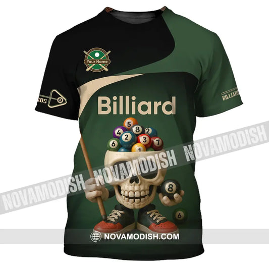 Unisex Shirt - Custom Billiard Shirt T-Shirt / S T-shirt