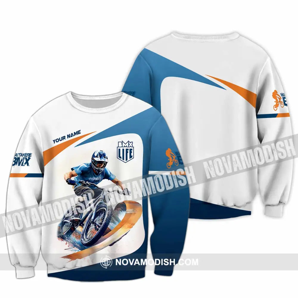 Unisex Shirt - Custom BMX Race Bikes Shirt Long Sleeve / S T-shirt