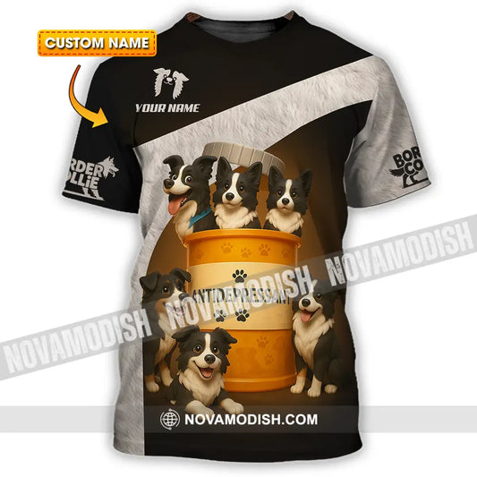 Unisex Shirt - Custom Border Collie Shirt T-shirt