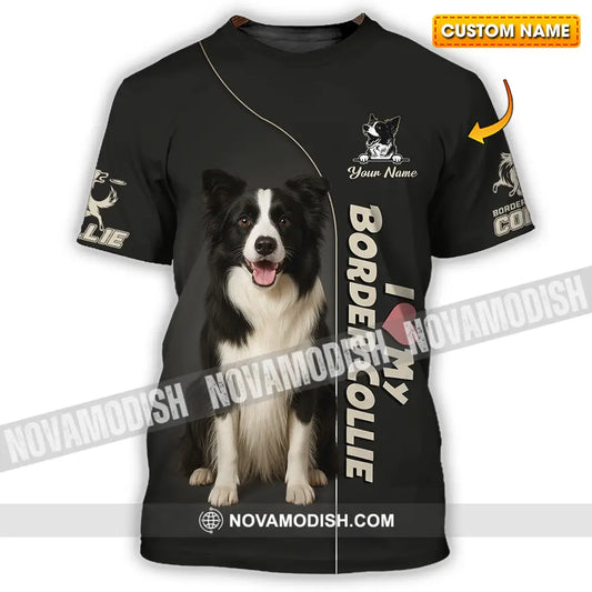 Unisex Shirt - Custom Border Collie Shirt T-shirt
