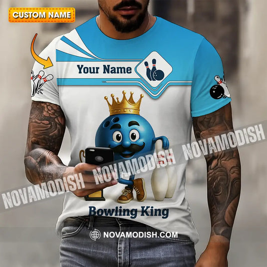 Unisex Shirt - Custom Bowling King Shirt T-shirt