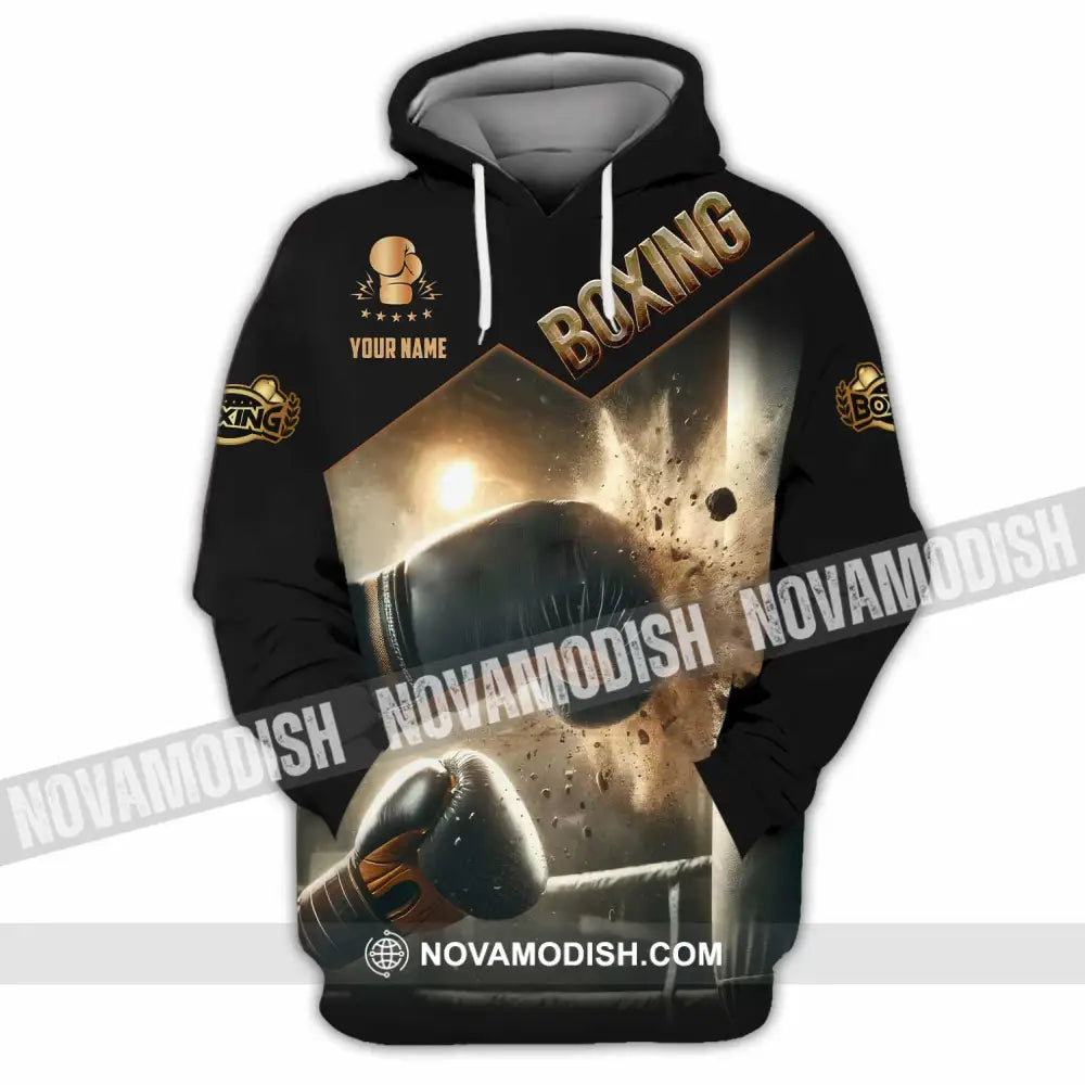 Unisex Shirt - Custom Boxing Lover Sport Shirt Hoodie / S T-shirt