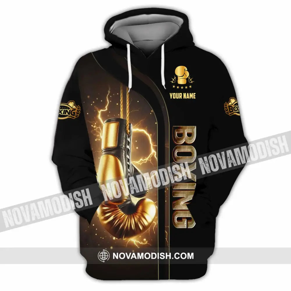 Unisex Shirt - Custom Boxing Lover Sport Shirt Hoodie / S T-shirt