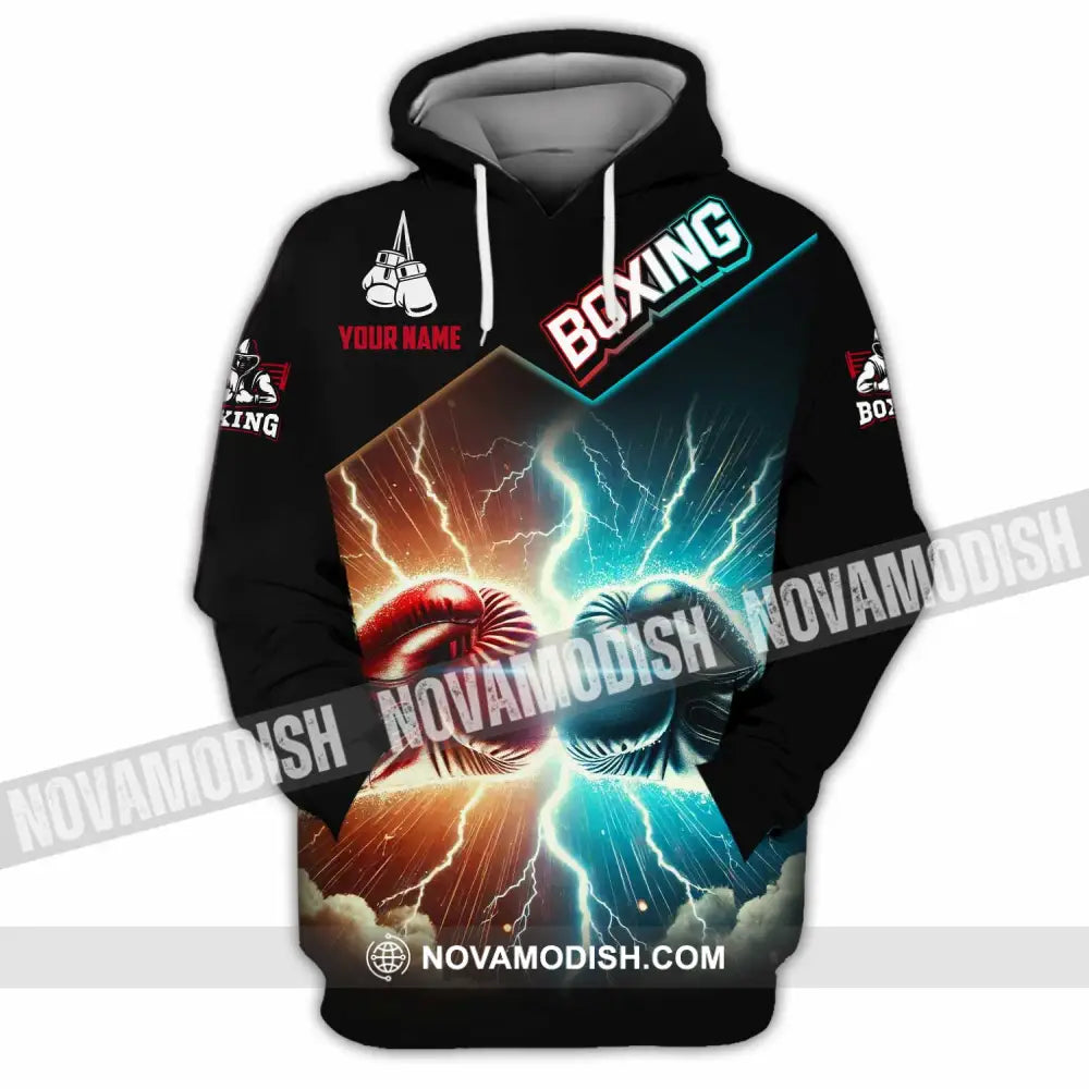 Unisex Shirt - Custom Boxing Lover Sport Shirt Hoodie / S T-shirt