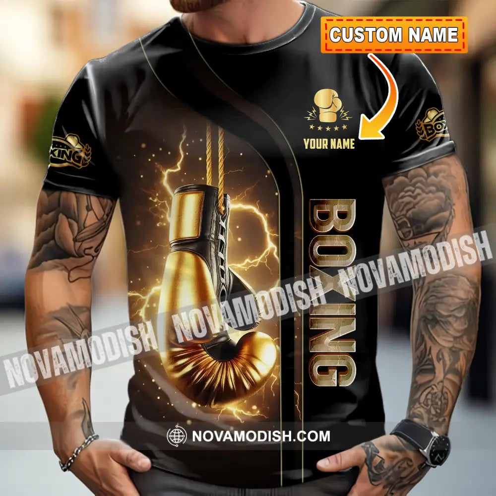Unisex Shirt - Custom Boxing Lover Sport Shirt T-shirt