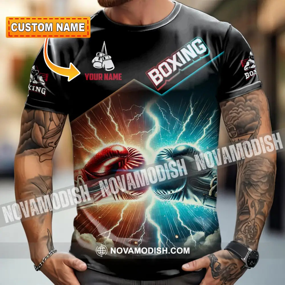 Unisex Shirt - Custom Boxing Lover Sport Shirt T-shirt